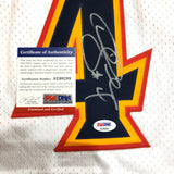 Derek Fisher signed jersey PSA/DNA Golden State Warriors Autographed