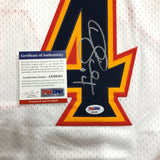 Derek Fisher signed jersey PSA/DNA Golden State Warriors Autographed