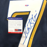 Lewis Brinson signed jersey PSA/DNA Milwaukee Brewers Autographed