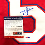 Willie Calhoun signed jersey PSA/DNA Texas Rangers Autographed
