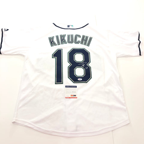 Yusei Kikuchi signed jersey PSA/DNA Seattle Mariners Autographed
