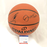 Stephen Curry & Joe Montana Signed Basketball PSA/DNA Autographed Golden State Warriors