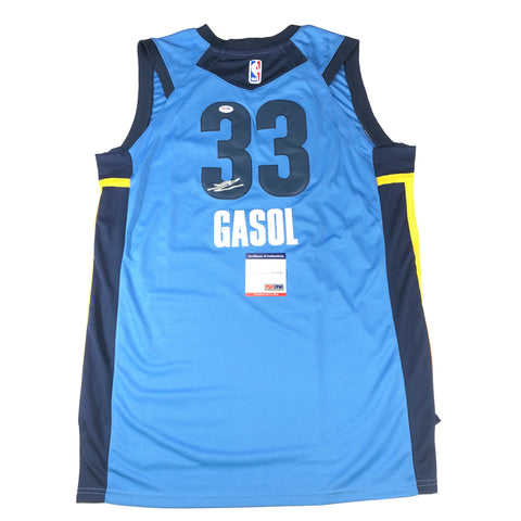 Marc Gasol signed jersey PSA/DNA Memphis Grizzlies Autographed Raptor