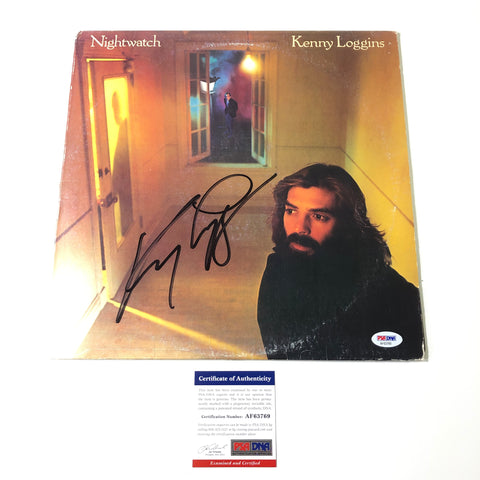 Kenny Loggins Signed Nightwatch LP Vinyl PSA/DNA Album autographed