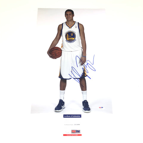 Klay Thompson signed 12x18 photo PSA/DNA Golden State Warriors Autographed
