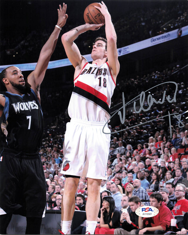 Victor Claver signed 8x10 photo PSA/DNA Portland Trailblazers Autographed