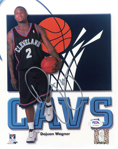 Dajuan Wagner Signed 8x10 photo PSA/DNA Cleveland Cavaliers Autographed
