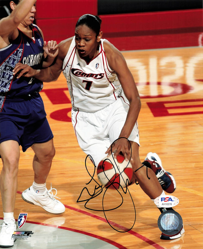 Tina Thompson Signed 8x10 Photo PSA/DNA Autographed Houston Comets