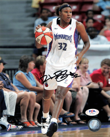 Rebekkah Brunson Signed 8x10 photo WNBA PSA/DNA Autographed Monarchs