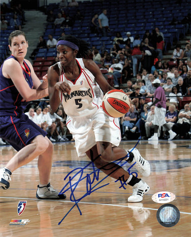 Scholonda Robinson Signed 8x10 photo WNBA PSA/DNA Autographed Sacramento Monarchs