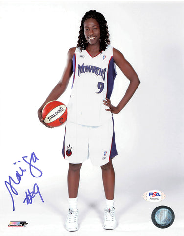 Hamchetou Maiga Signed 8x10 photo WNBA PSA/DNA Autographed Monarchs