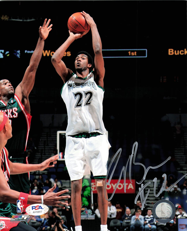 Corey Brewer signed 8x10 photo PSA/DNA Minnesota Timberwolves Autographed