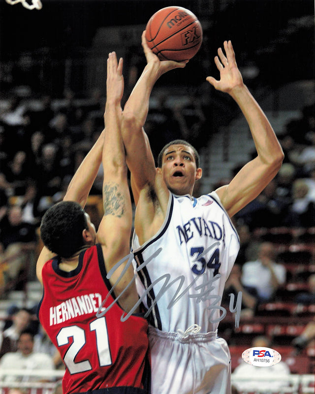 Javale McGee signed 8x10 photo PSA/DNA Nevada Wolf Pack Autographed