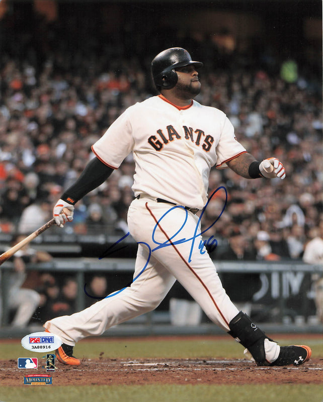 Pablo Sandoval signed 8x10 photo PSA/DNA San Francisco Giants Autographed