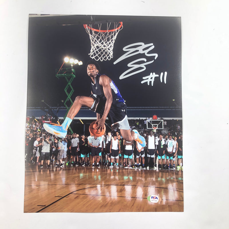 Josh Jackson signed 11x14 photo PSA/DNA Memphis Grizzlies Suns Autographed