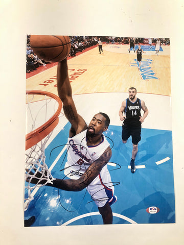 DeAndre Jordan signed 11x14 photo PSA/DNA Los Angeles Clippers Nets Autographed