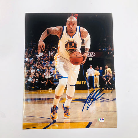 Marreese Speights signed 11x14 photo PSA/DNA Golden State Warriors Autographed