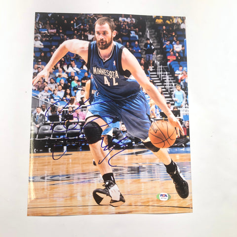 Kevin Love signed 11x14 photo PSA/DNA Minnesota Timberwolves Cleveland Cavaliers Autographed