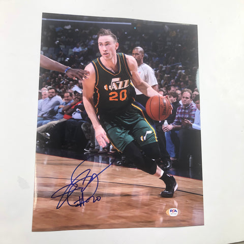 Gordon Hayward signed 11x14 photo PSA/DNA Jazz Autographed Celtics