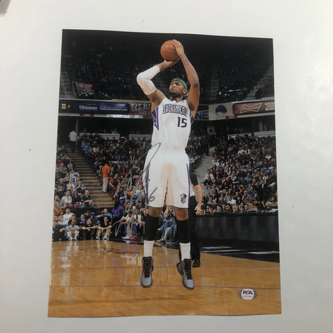 Demarcus Cousins signed 11x14 photo PSA/DNA Kings Warriors Autographed Kentucky Lakers