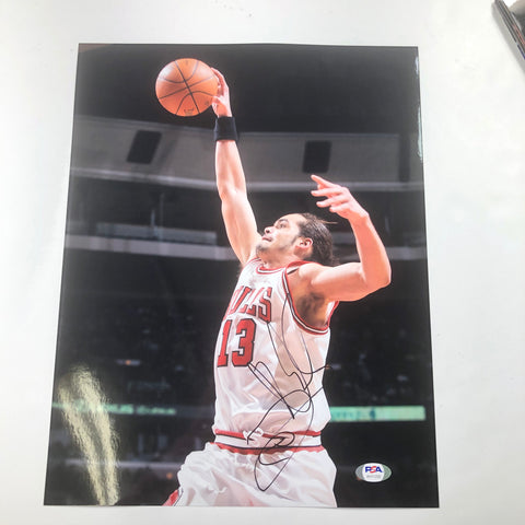 Joakim Noah Signed 11x14 Photo PSA/DNA Chicago Bulls Knicks Grizzlies Autographed