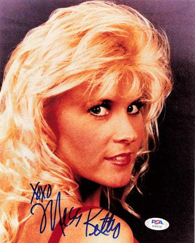 Stacy Carter The Kat signed 8x10 photo PSA/DNA COA WWE Autographed Sexy