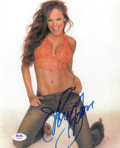 Christy Hemme signed 8x10 photo PSA/DNA COA WWE Autographed Wrestling Sexy