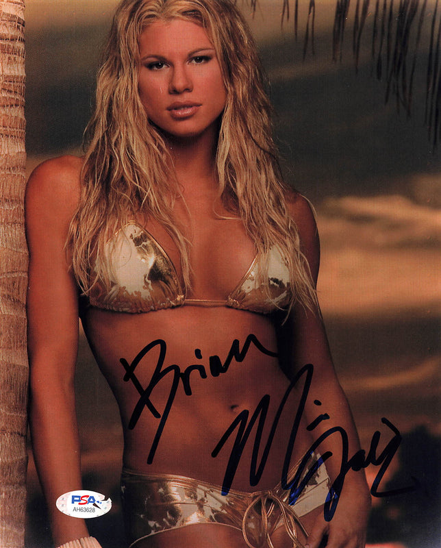 Miss Jackie Gayda signed 8x10 photo PSA/DNA COA WWE Autographed Sexy