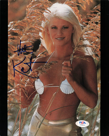 Stacy Carter The Kat signed 8x10 photo PSA/DNA COA WWE Autographed Sexy