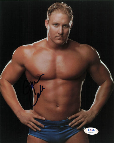 Garrisson Cade signed 8x10 photo PSA/DNA COA WWE Autographed Wrestling