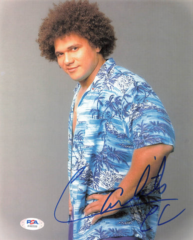 Carlito Carlos Calón signed 8x10 photo PSA/DNA COA WWE Autographed Wrestling