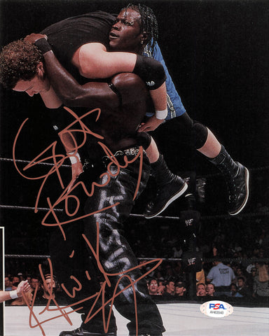 R-Truth signed 8x10 photo PSA/DNA COA WWE Autographed Wrestling K-Kwik