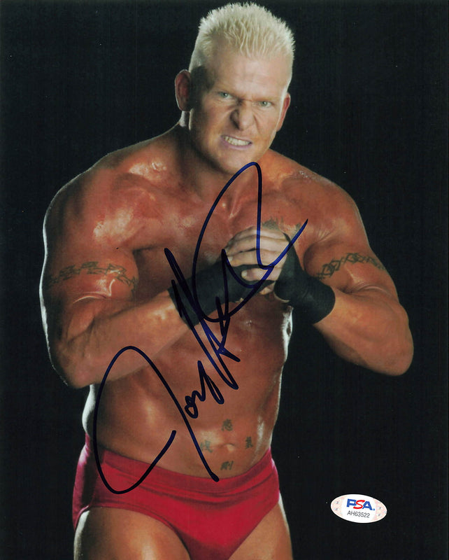 John Heidemreich signed 8x10 photo PSA/DNA COA WWE Autographed Wrestling