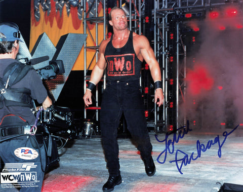 Lex Luger Lawrence Pfohl signed 8x10 photo PSA/DNA COA WWE Autographed