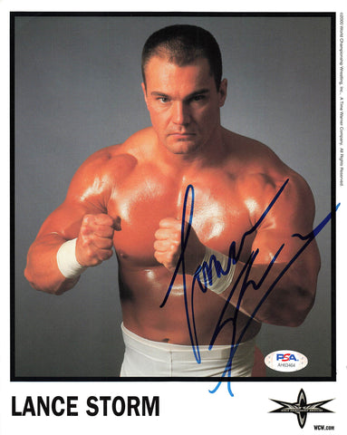 Lance Storm signed 8x10 photo PSA/DNA COA WWE Autographed Wrestling