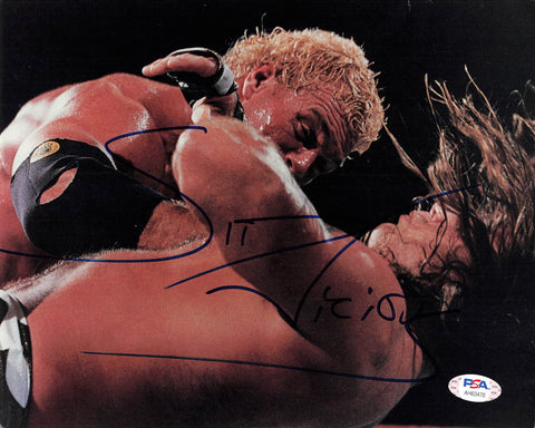 Sid Vicious Sid Eudy signed 8x10 photo PSA/DNA COA WWE Autographed Wrestling