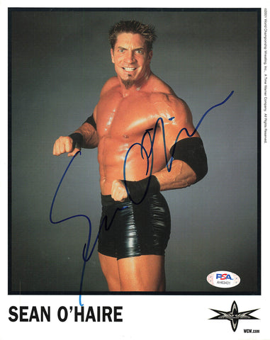 Sean O'Haire signed 8x10 photo PSA/DNA COA WWE Autographed Wrestling