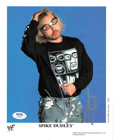 Spike Dudley signed 8x10 photo PSA/DNA COA WWE Autographed Wrestling
