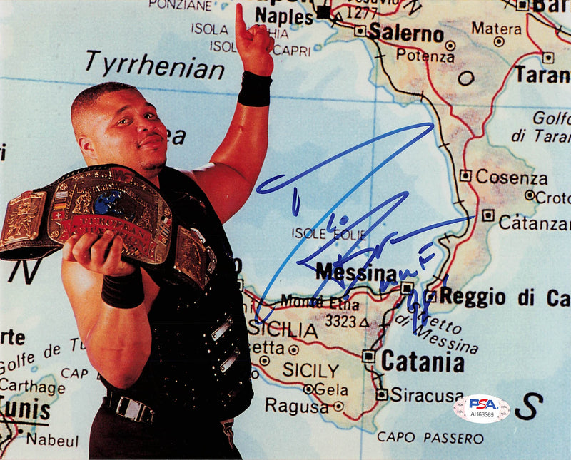 Dlo Brown signed 8x10 photo PSA/DNA COA WWE Autographed Wrestling