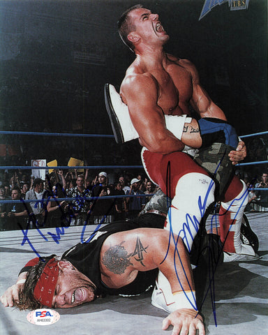Lance Storm Hugh Morris signed 8x10 photo PSA/DNA COA WWE Autographed Wrestling