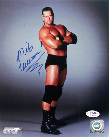 Mike Awesome Alfonso signed 8x10 photo PSA/DNA COA WWE Autographed Wrestling