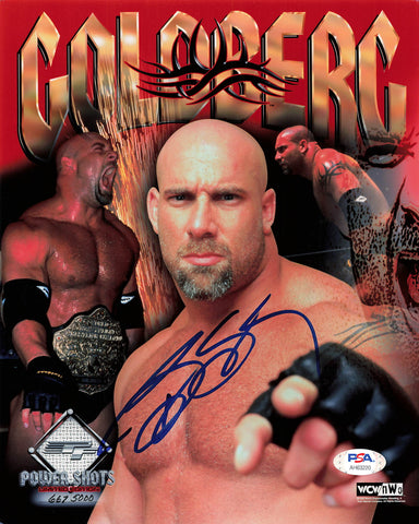 William Bill Goldberg signed 8x10 photo PSA/DNA COA WWE Autographed Wrestling
