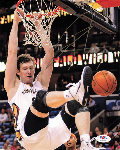 Omer Asik signed 8x10 photo PSA/DNA New Orleans Pelicans Autographed
