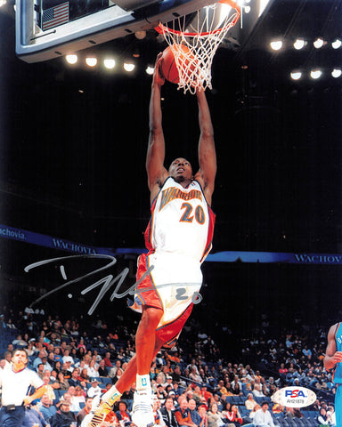 Demarcus Nelson signed 8x10 photo PSA/DNA Golden State Warriors Autographed