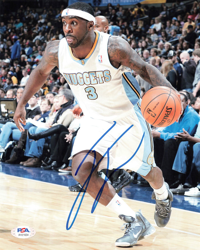 Ty Lawson signed 8x10 photo PSA/DNA Denver Nuggets Autographed