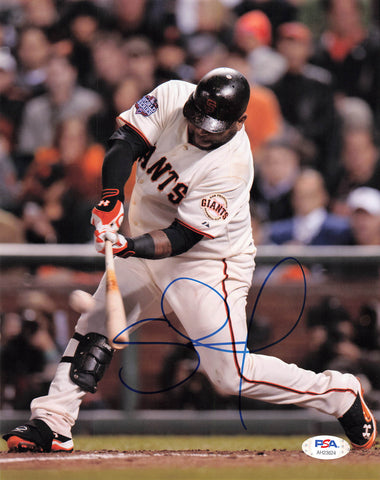 Pablo Sandoval signed 8x10 photo PSA/DNA San Francisco Giants Autographed