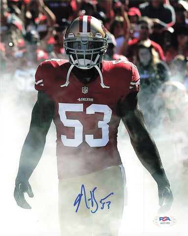 Navorro Bowman signed 8x10 photo PSA/DNA San Francisco 49ers Autographed