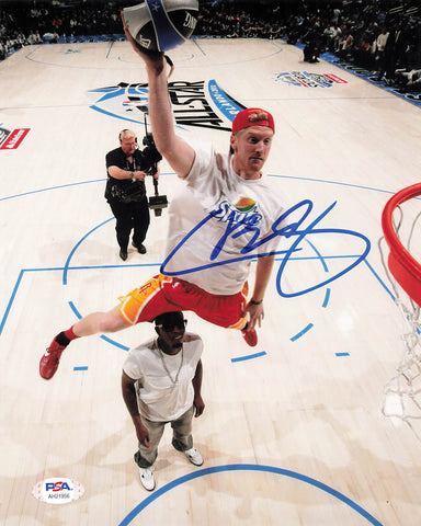Chase Budinger signed 8x10 photo PSA/DNA Houston Rockets Autographed