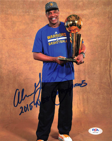 Alvin Gentry signed 8x10 photo PSA/DNA Warriors Autographed