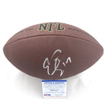 Emmanuel Sanders signed Football PSA/DNA San Francisco 49ers autographed